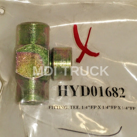 HYD01682 Fitting Tee 1/4