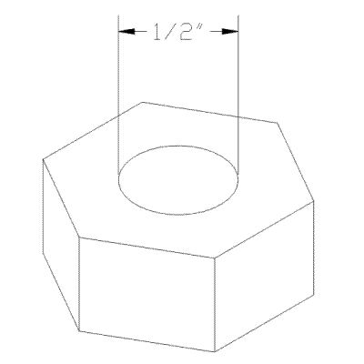 HYD07060 Nut, Coil (Used with HYD07047)